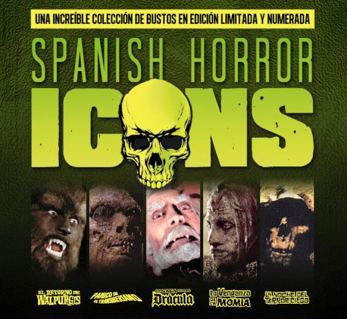 Ya puedes hacerte con los Spanish Horror Icons