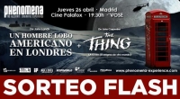 Ganadores 5 entradas para la prxima sesin de Phenomena en Madrid