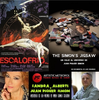 Butaca de Honor para Sandra Alberti y Juan Piquer Simn a ttulo pstumo en Artistic Metropol